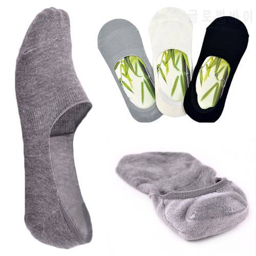 6pcs=3Pair/lot Fashion Men Boat Socks Summer Autumn Non-slip Silicone Invisible Cotton Socks Male Ankle short harajuku socks