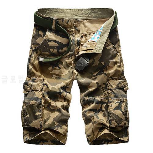 Mens Cargo Shorts Tactical Camouflage Shorts Hombre Military Working Sweatpants Clothing Camo Shorts Men Masculino Men&39s Shorts