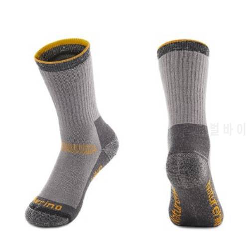 －20℃ 2022 Winter Merino Wool Socks Man Women Outdoor Crew Socks Sports Mens Merino Socks Thermal Warmest Breathable Size 35-43