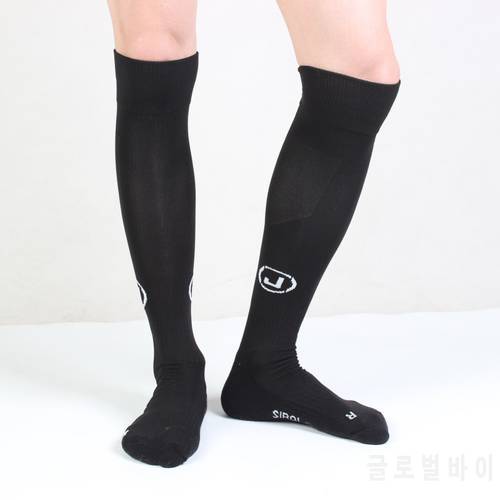 Top Quality Brand Slip Soc cer Foot Socks Men Cool Cotton Black Socks Calcetines hombre Knee Length Men Socks Large Size