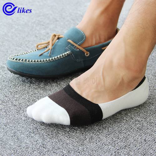 7Pairs Mens Bamboo Invisible Ankle Socks Men Summer Casual Loafer Moccasins No Show Socks Male Black White Boat Socks man sox