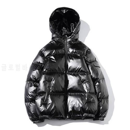 Winter Jacket Men Streetwear Thick Parka Male Fashion Young Hip Hop Cotton-Padded Jacket Brand Quality Outwear Coats Size M-5XL