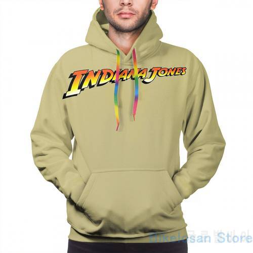 Mens Hoodies Sweatshirt for women funny Indiana Jones(3) print Casual hoodie Streatwear