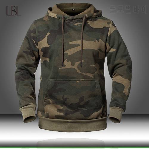 Camouflage Hoodies Men 2022 New Fashion Sweatshirt Male Camo Hoody Hip Autumn Winter Military Hoodie Mens Clothing US/EUR Size