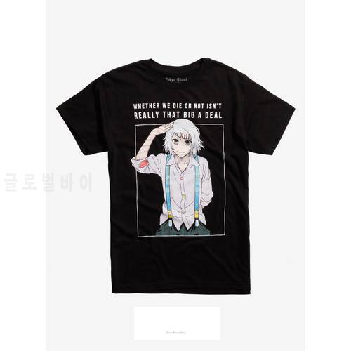 funny t shirts Fashion Men&39s T-Shirt TOKYO GHOUL JUZO SUZUYA QUOTE T-SHIRT Mens Cotton Tshirt Funny Shirts