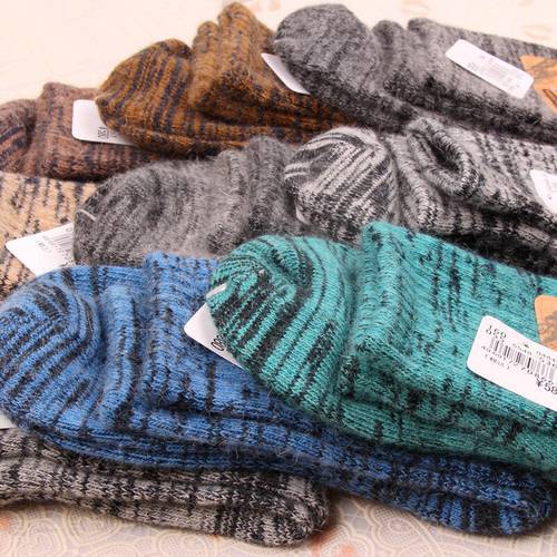 Winter Socks Men Warm Socks Wool Thicken Contain Fluff Wool Soft Essential Comfortable High Quality Male Casual Winter Socks