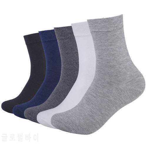 HSS 5pairs/lot High Quality Men Cotton Socks New Casual Business Summer Thin Black Socks Deodorant Breathable Man Long Sock