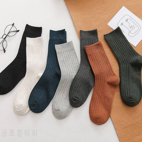 Autumn And Winter Hot Sale Socks Men&39s Warm Socks Cotton Casual Socks Business Sport Socks Man Solid Socks Sox