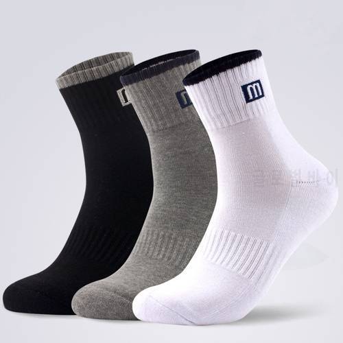 2021 New Men Cotton Socks Winter 5 Pairs/Lot Black Businness Casual Crew Socks High Quality Breathable Male Sport Gift Socks