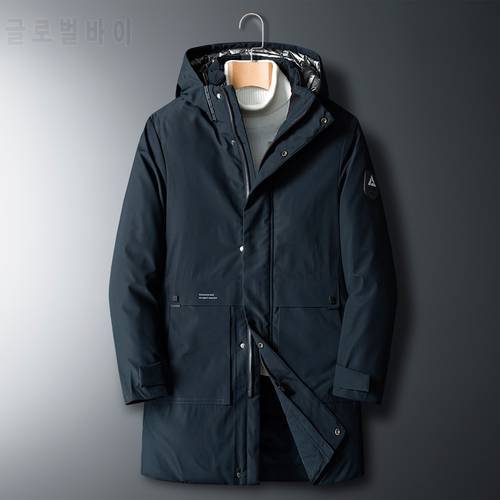 Thick Down & Parka Coat Oversize 6XL 7XL 8XL 2023 Brand Keep Warm Winter Men&39s Black Blue Red Padded Jacket