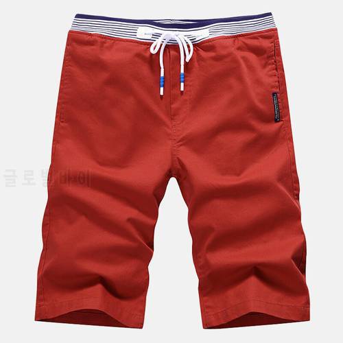 2023 New Arrivals Fashion Men Casual Shorts Cotton Knee Length Business Shorts Homme M-4XL AYG265