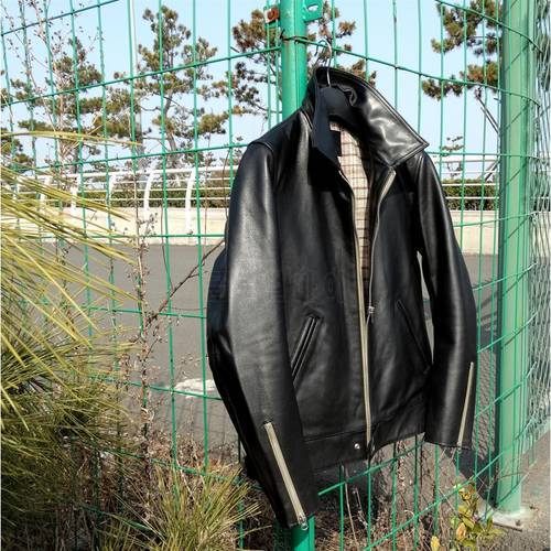 Water Stained Horse japan British-style Leather Jacket 551 Czochralski Version Really Heavy Leather Coat Horsehide Regular