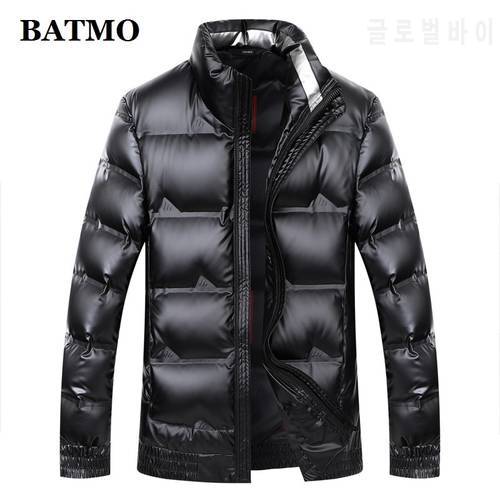 BATMO 2022 new arrival winter 90% white duck down jackets men,men&39s waterproof down jackets ,parkas men,plus-size S-4XL 093