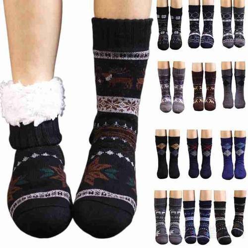 High Quality Cotton Leopard Socks Man&39s Funny Animal Printed Sock Man Winter Warm Cute Casual Happy Floor Slipper Indoor Sock