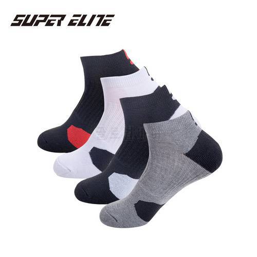 Professional Sport Short Socks Outdoor Running Cycling Hiking Anti-Skid Sock Terry Bottom Sweat Absorption Deodorant Breathable