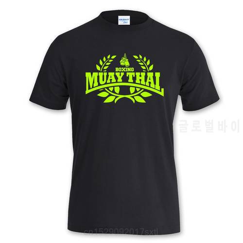 T Shirt Men Funny Tees Short Sleeve Muay Thai Boxer Hooligan Fighting Sporter Printing Shirt