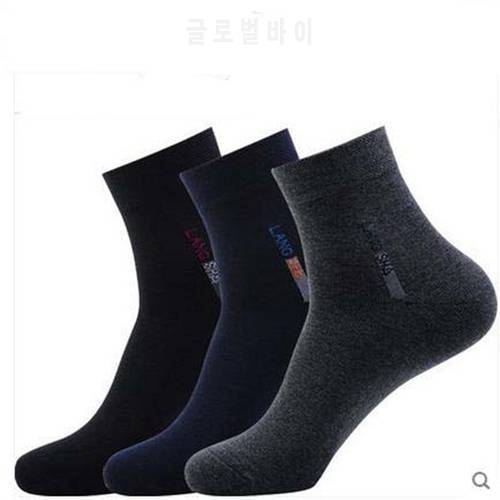 Men&39s Cotton Socks New Style Anti-odor Absorbing Business Men Socks Soft Breathable Summer Winter for Male Socks Plus Size