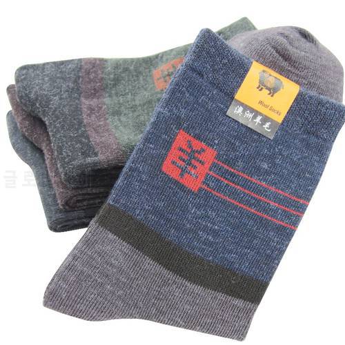 10pairs Mens Socks Factory Price Warm Wool Practical Durable Male Sock Mature Temperament Man Style Good Quality Socks Meias Sox