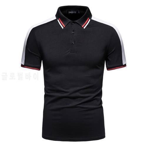 Fashion New Men&39s Short Sleeve Polo Shirt Soft and Comfortable Personality Top