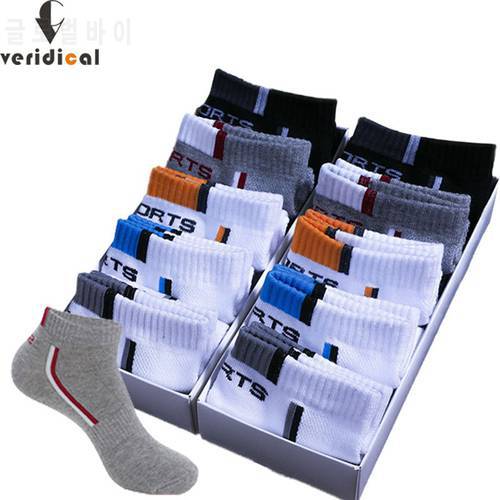 10 Pair High Quality Men Ankle Socks Breathable Cotton Sports Socks Mesh Casual Athletic Summer Thin Cut Short Sokken Size 39-44