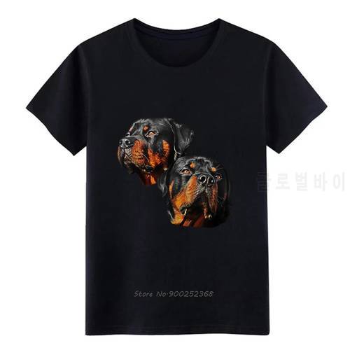 Rottweiler Dog Rotti T Shirt Men Funny Tshirt Men Cotton Tshirt Hip Hop Tees Streetwear Harajuku