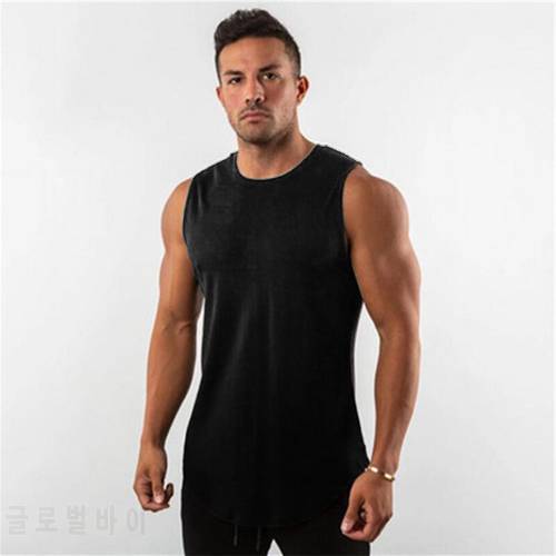 New Summer Plain Mesh Mens Running Vest Gym Clothing Bodybuilding Fitness Tank Top Sleeveless Shirt Workout Stringer Singlet