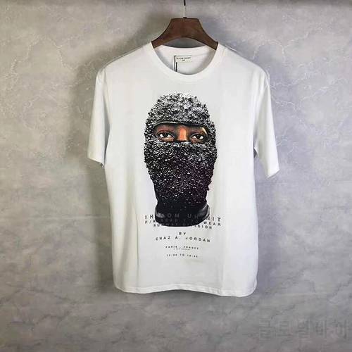 Hip Hop ih nom uh nit RELAXED T-shirts 2021SS Summer Style Men Women Pearl Mask Printed ih nom uh nit Top Tees