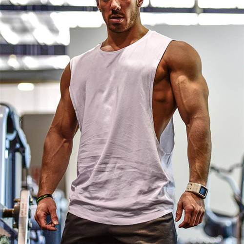Seven Joe Cotton Gym Tank Tops Men Sleeveless Tank tops For Boys Bodybuilding Clothing Undershirt Fitness Stringer workout Vest