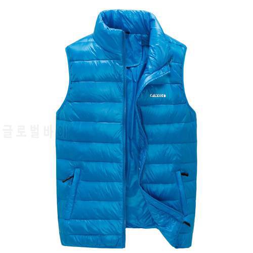 Hot sale men&39s vests windproof and thermal down vest high quality