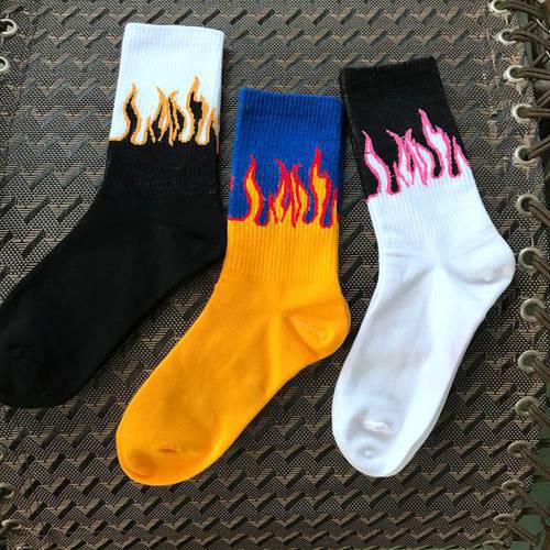 Unisex Women&39s Men&39s Sport Socks Street Hip Hop Socks Hot Fire Cool Cotton Socks Colorful Womans And Mans Socks Wholesale