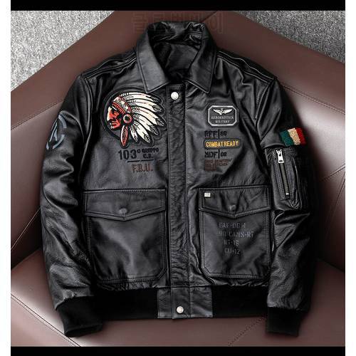 YRFree shipping.wholesales.Spring black soft tanned sheepskin coat.biker slim genuine leather jacket.cool men cowhide clothes