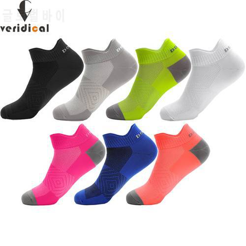 Athletic Sport Ankle Boat Socks Nylon Bright Color Outdoor Basketball Bike Running Breathable Quick-Drying No Show Travel Socks