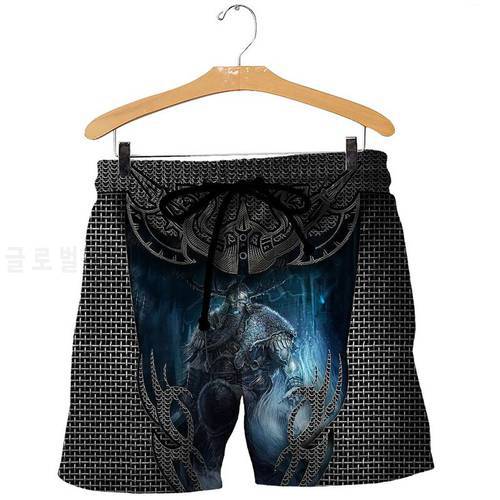 Armored pirates 3D full body printing fashion beach casual Shorts New Daily shorts 004