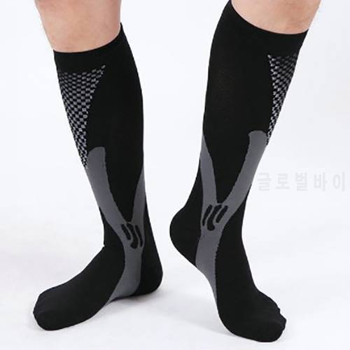 Compression Socks Football Socks Running Outdoor Sports Crossfit Flight Travel Nurses Men WomenCompression Stockings Plus Size