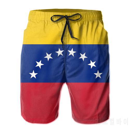 Beach Breathable Quick Dry Humor Graphic R333 running Flag Of Venezuela Bandera Venezolana Venezuela Hawaii Pants