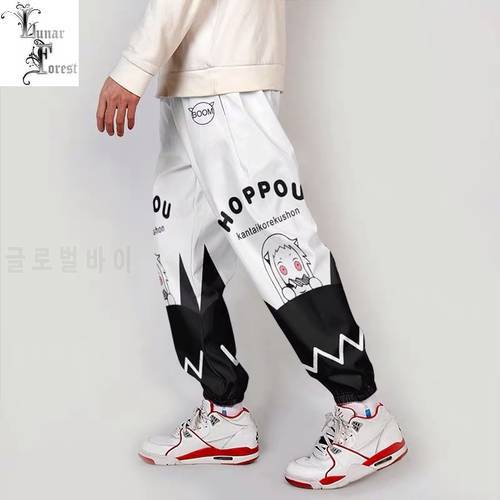 Kantai Collection Hoppou 3D Printing Joggers Pants Men Streetwear Punk Hip Hop Boy Elastic Trousers