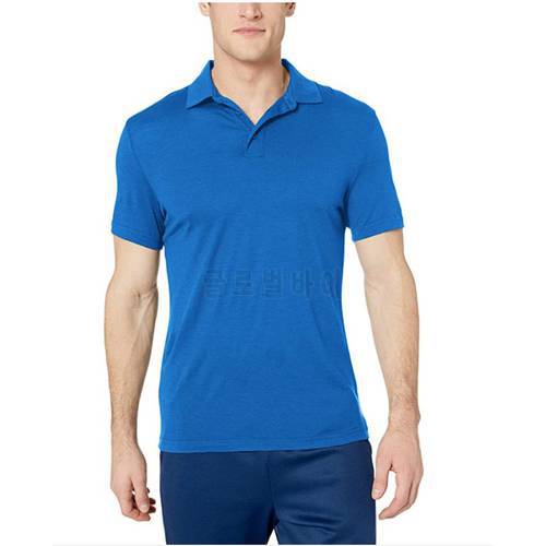 Men&39s Merino Wool Polo Shirt 100% Merino Wool Mens Polo Shirts Short Sleeve Polo Baselayer Top Moisture Wicking USA Size S-2XL