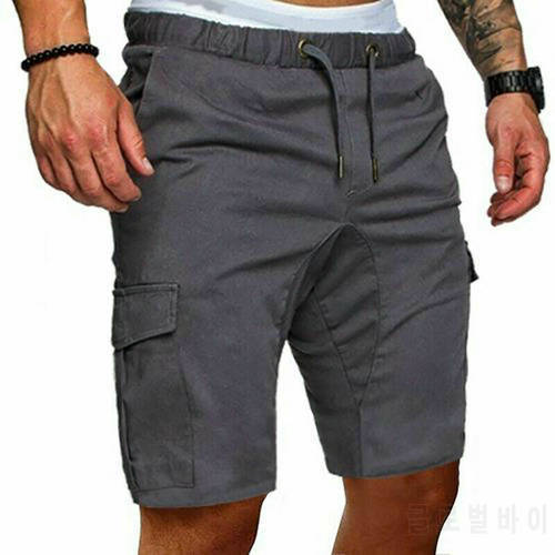 Men&39s Shorts Male Summer Bermuda Cargo Military Style Straight Work Pocket Lace Up Short Trousers Casual Shorts Plus Size