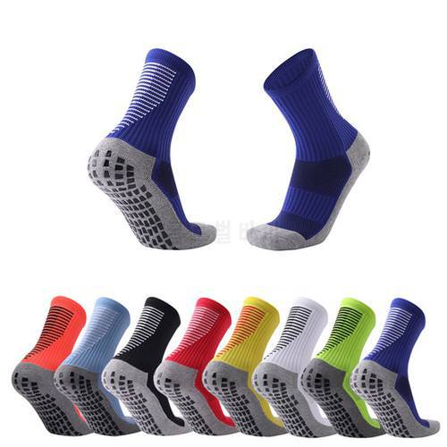 Thickened Football Socks Bottom Terry Thickened Soccer Socks Sports Socks Cotton Nylon Glue On The Sole Of The Foot Non-slip