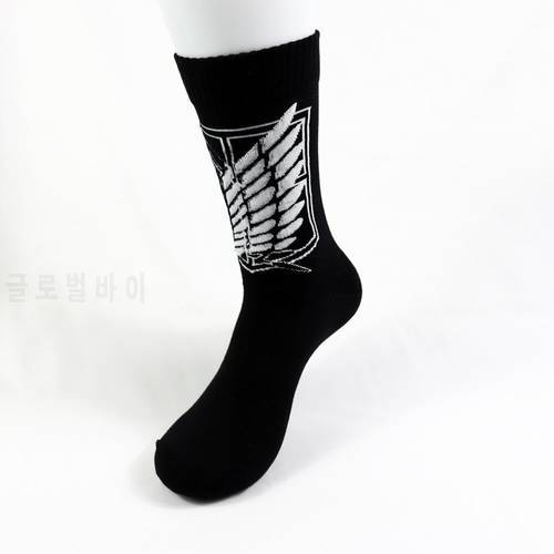Anime Attack on Titan Scout Regiment Shield High Quality Socks
