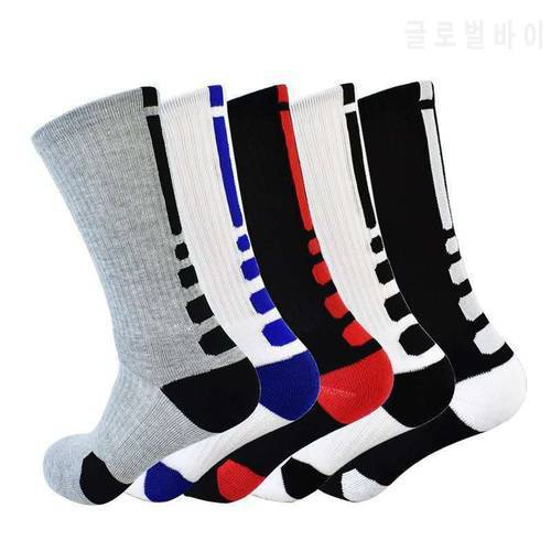 Women Fitness Running Bike Cycling Hiking White Black Sport Socks Outdoor Basketball Football Soccer Compression Sock Calcetines
