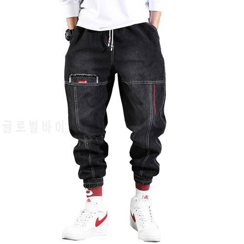 2023 New Streetwear Hip Hop Cargo Pants Men&39s jeans Cargo Pants Elastic Harun pants Joggers Pants In Autumn and Spring Men Cloth