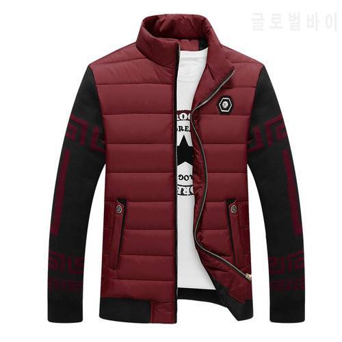 New Style Winter Men&39s down Feather Cotton-padded Clothes Thick Warm Korean-style Stand-Collar Stylish GUY&39S down Jacket