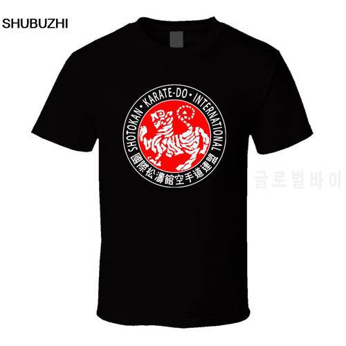 Logo Mma Shotokan Karate Shirt Black White T shirt Men New Brand Clothing Custom Special Print Men Photo T Shirt