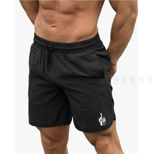Brand Mens Running Casual Mesh Bodybuilding Fashion Workout Gym Breathable Muscle Fitness Comfortable Plus Size Sports Shorts