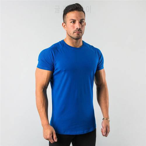 2021 Summer New High Quality Mens T Shirt Casual Short Sleeve O-neck Shirt Fitness Running Short Sleeve Fashion T Shirts