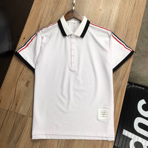 2021 Fashion Slim Men Polo Shirt Black Short Sleeve Summer Thin Shirt Streetwear solid Male Polo Shirt for Korean Clothing