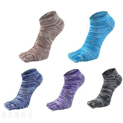 New Outdoor Men&39s socks Breathable Funny Cotton Toe Socks Sports Jogging cycling running 5 Finger Toe slipper sock