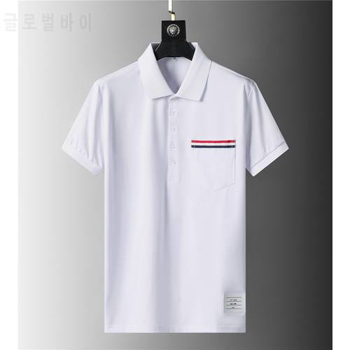 2021 New Casual Men&39s Summer Polo Shirt Brand Fashion Business Cotton Short Sleeve Polo Shirt Men&39s Clothing Polo Large Tops