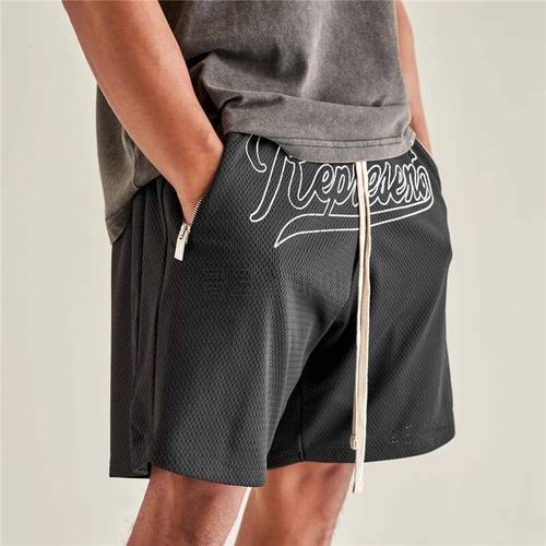 Running Shorts Mesh Breathable Men Fitness Gym Training Sports Shorts Quick Dry Workout Gym Sport Jogging Summer Men Shorts